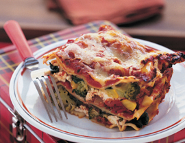 Fast & Easy Dinner: Vegetable Lasagna